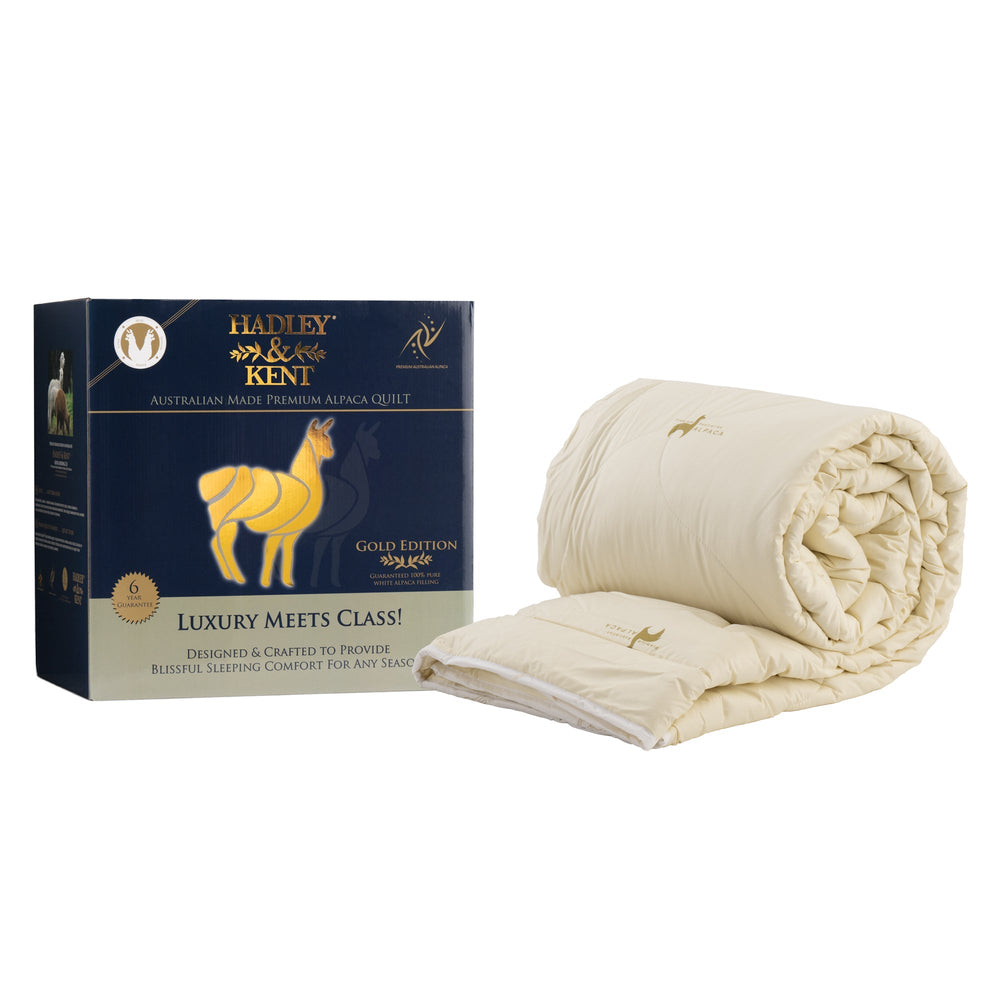 Hadley &amp; Kent 500GSM Alpaca Quilt King