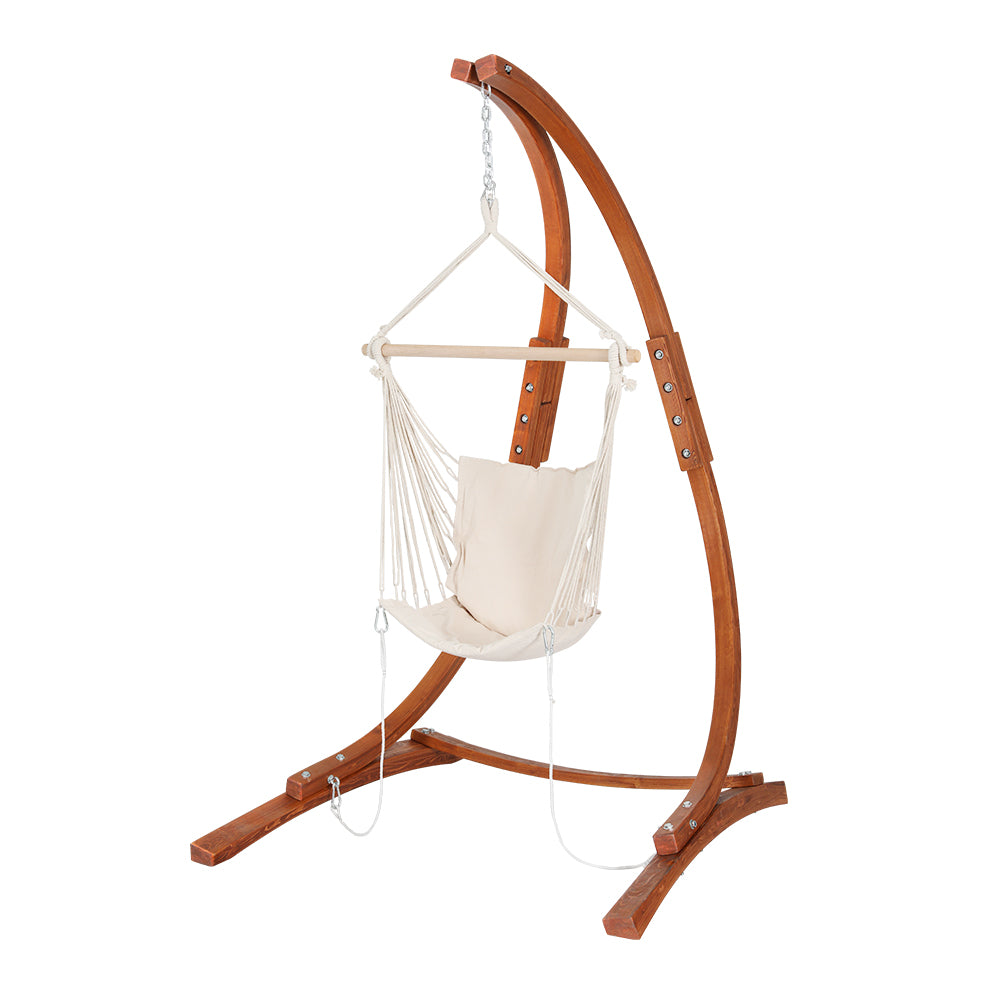 Gardeon Wooden Timber Hammock Chair