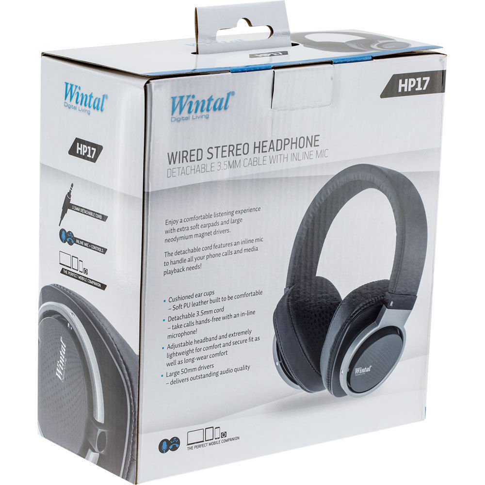Wintal HP17 On Ear Wired Stereo Headphones