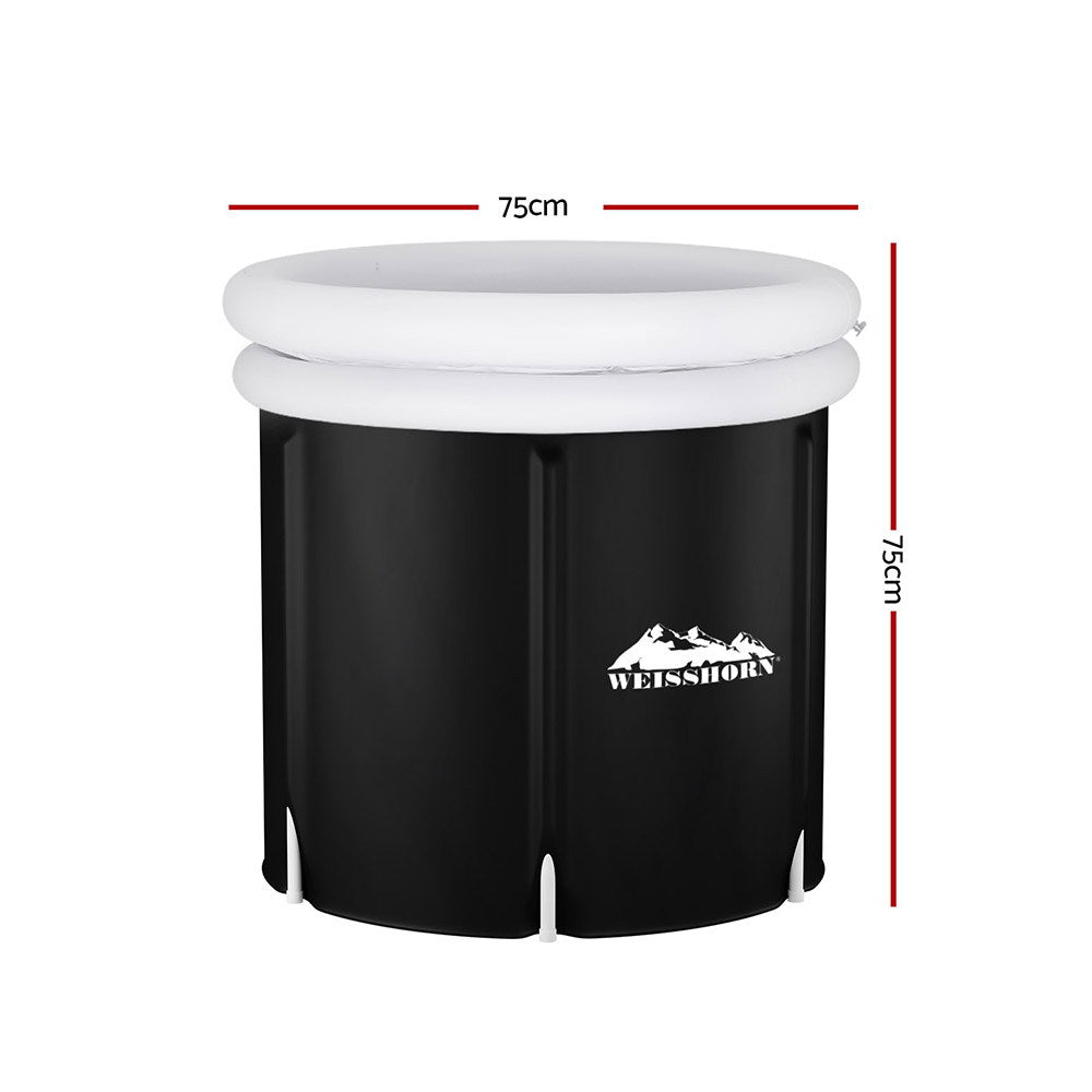 Weisshorn Portable Ice Bath Tub 75X75CM