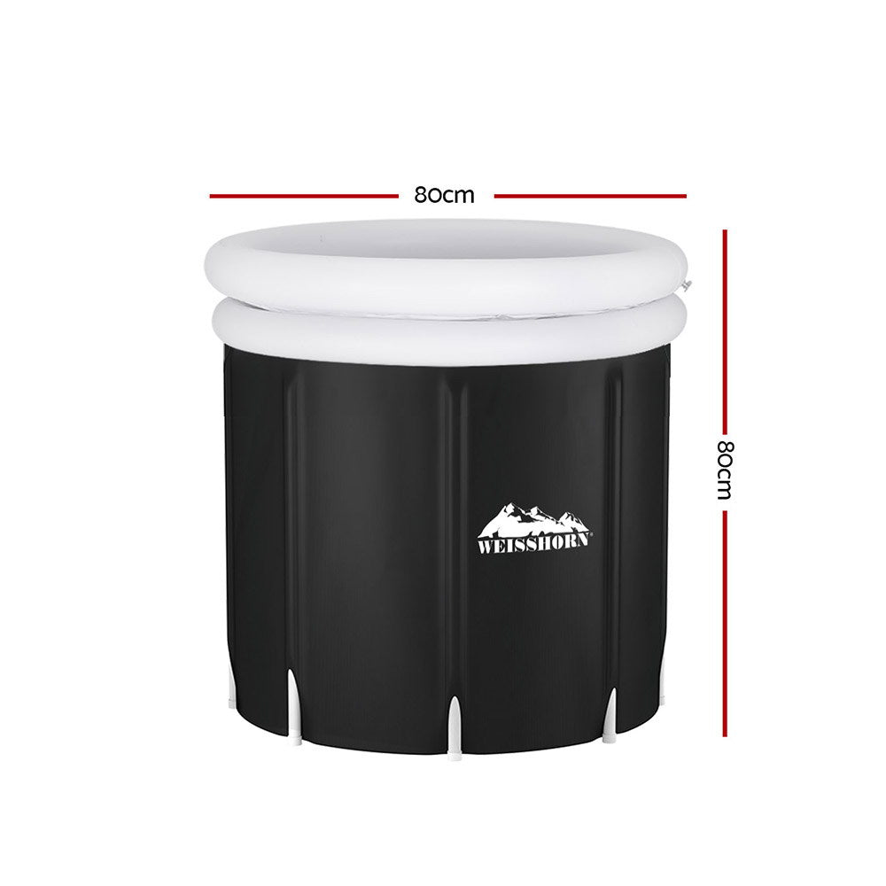 Weisshorn Portable Ice Bath Tub 80X80CM