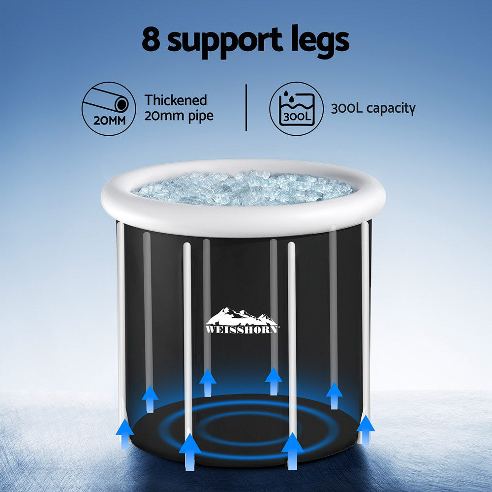 Weisshorn Portable Ice Bath Tub 80X80CM