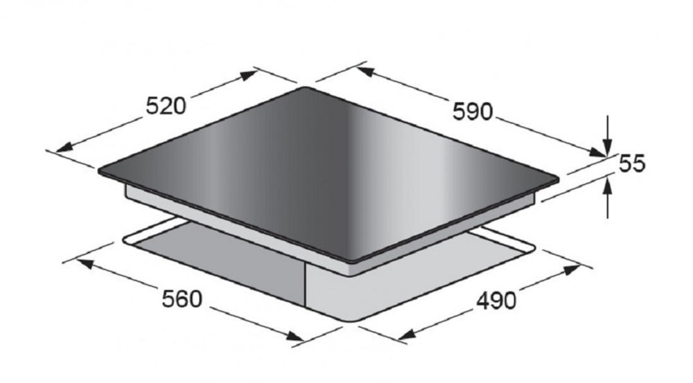 Kleenmaid Built-In Induction Cooktop 60Cm Ict6020