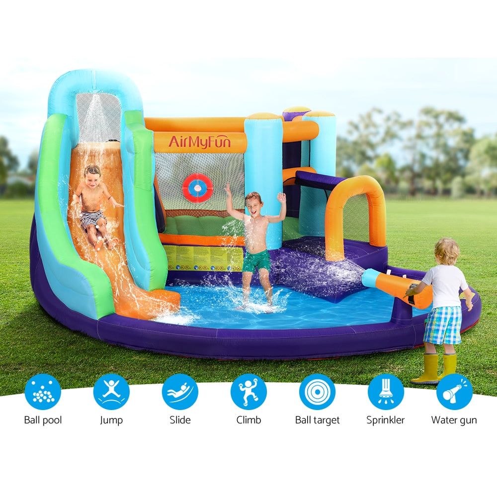 AirMyFun Outdoor Kids Inflatable Water Slide