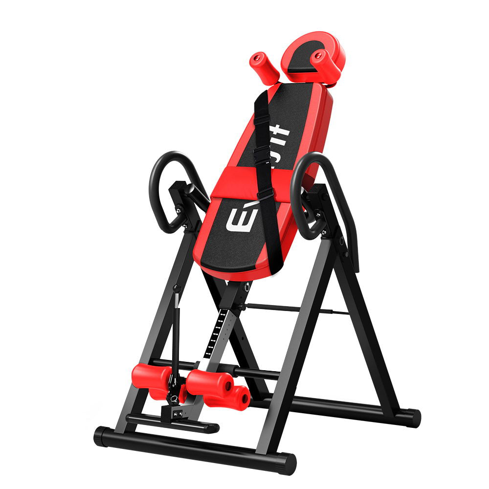 Everfit Gravity Inversion Table Red