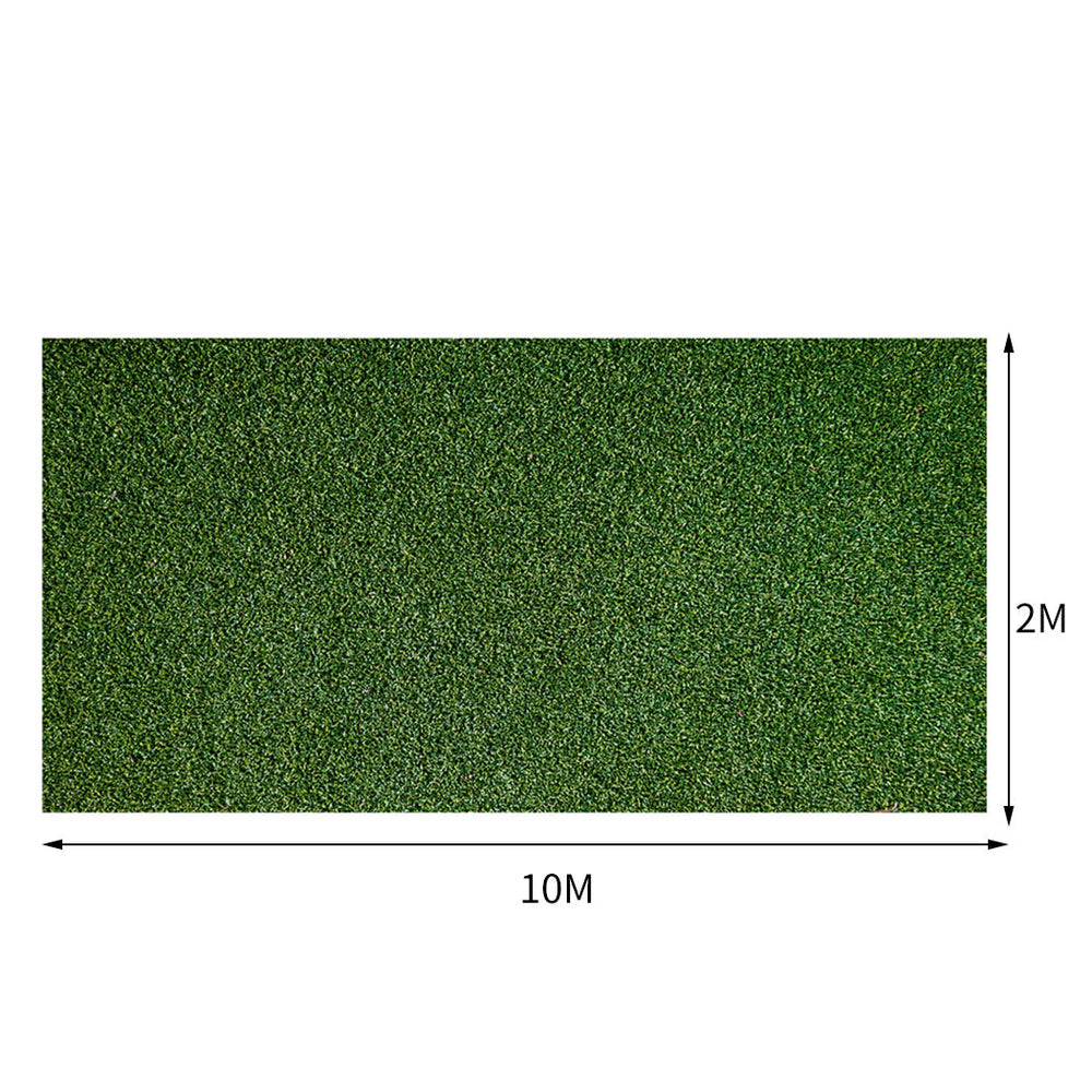 Marlow Artificial Grass Synthetic Turf Fake Plastic Plant 17mm 40SQM Lawn 2x10m