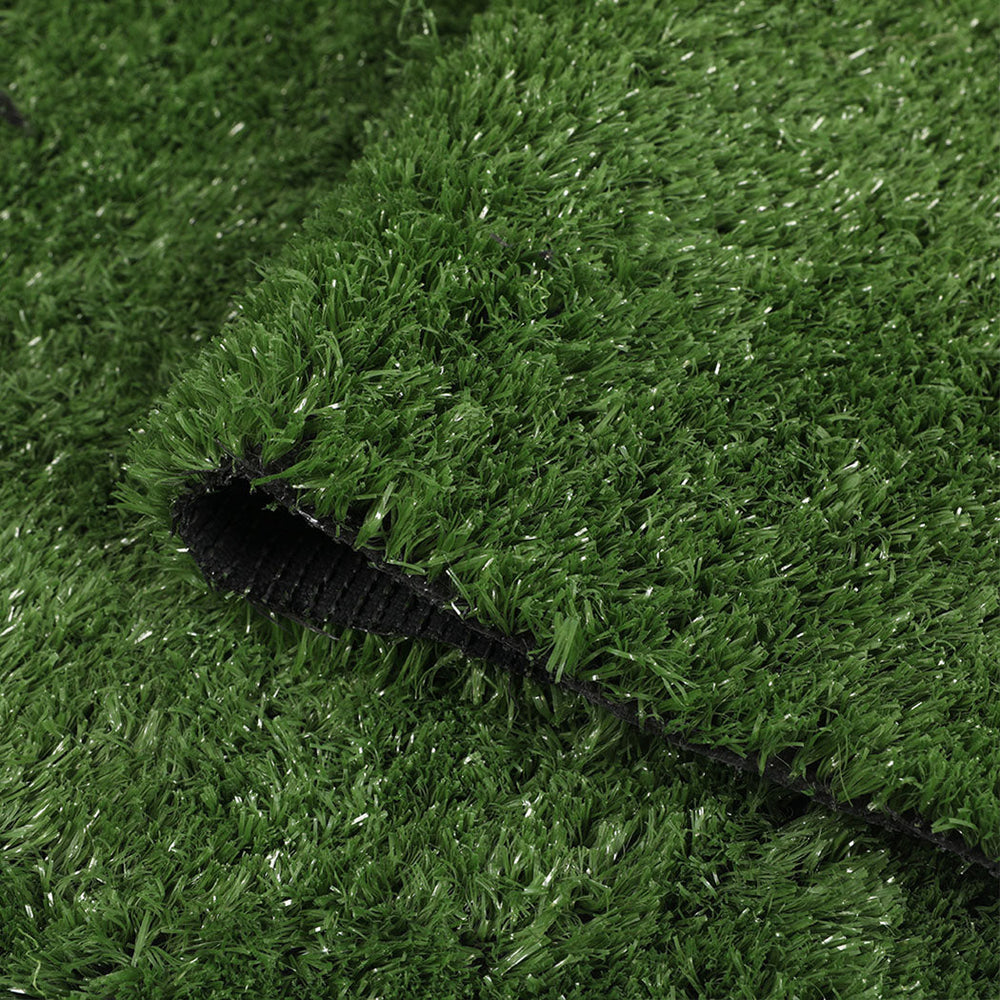 Marlow Artificial Grass Synthetic Turf Fake Plastic Plant 17mm 40SQM Lawn 2x10m