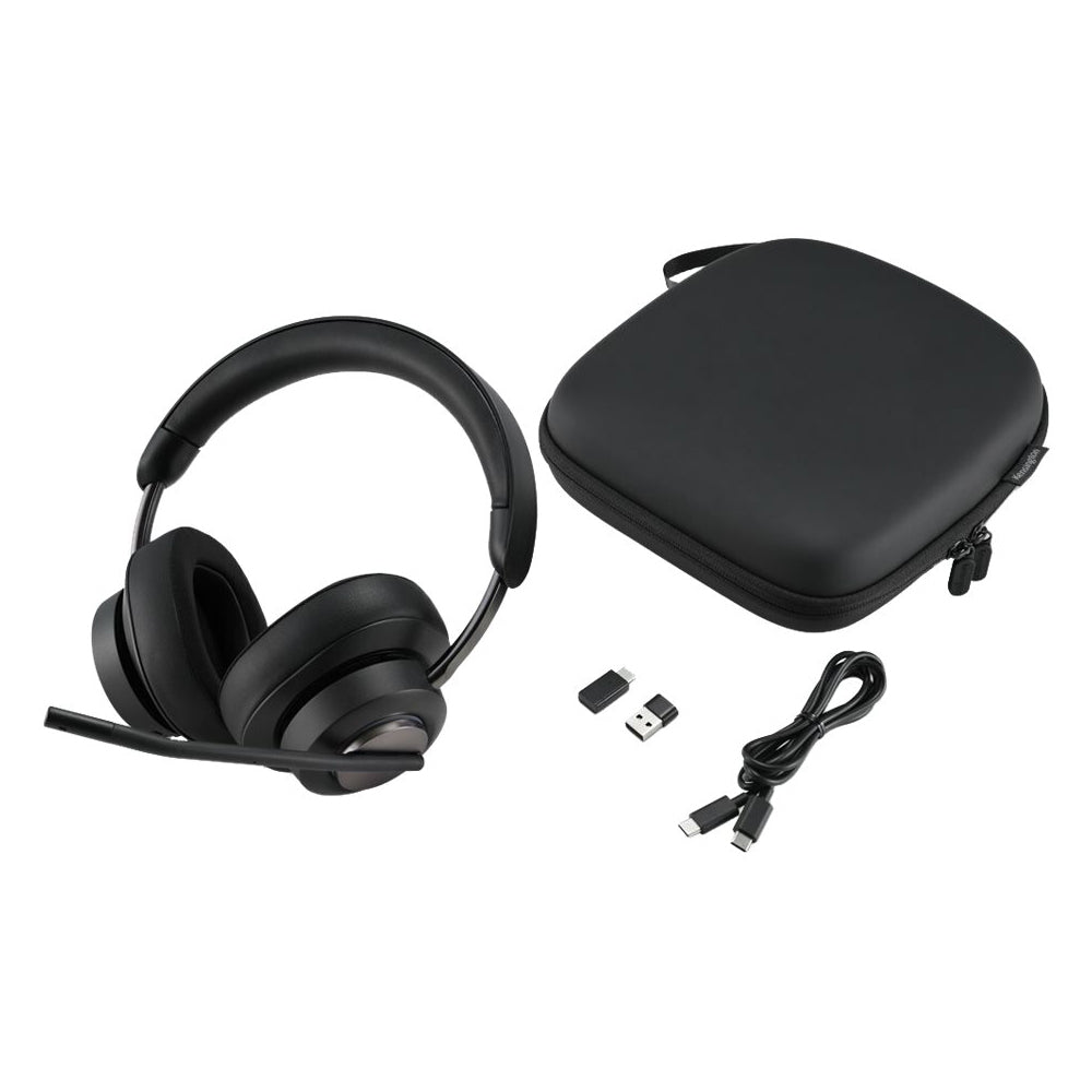 Kensington H3000 Bluetooth Wireless Over-Ear Headset w/ Mic - Black