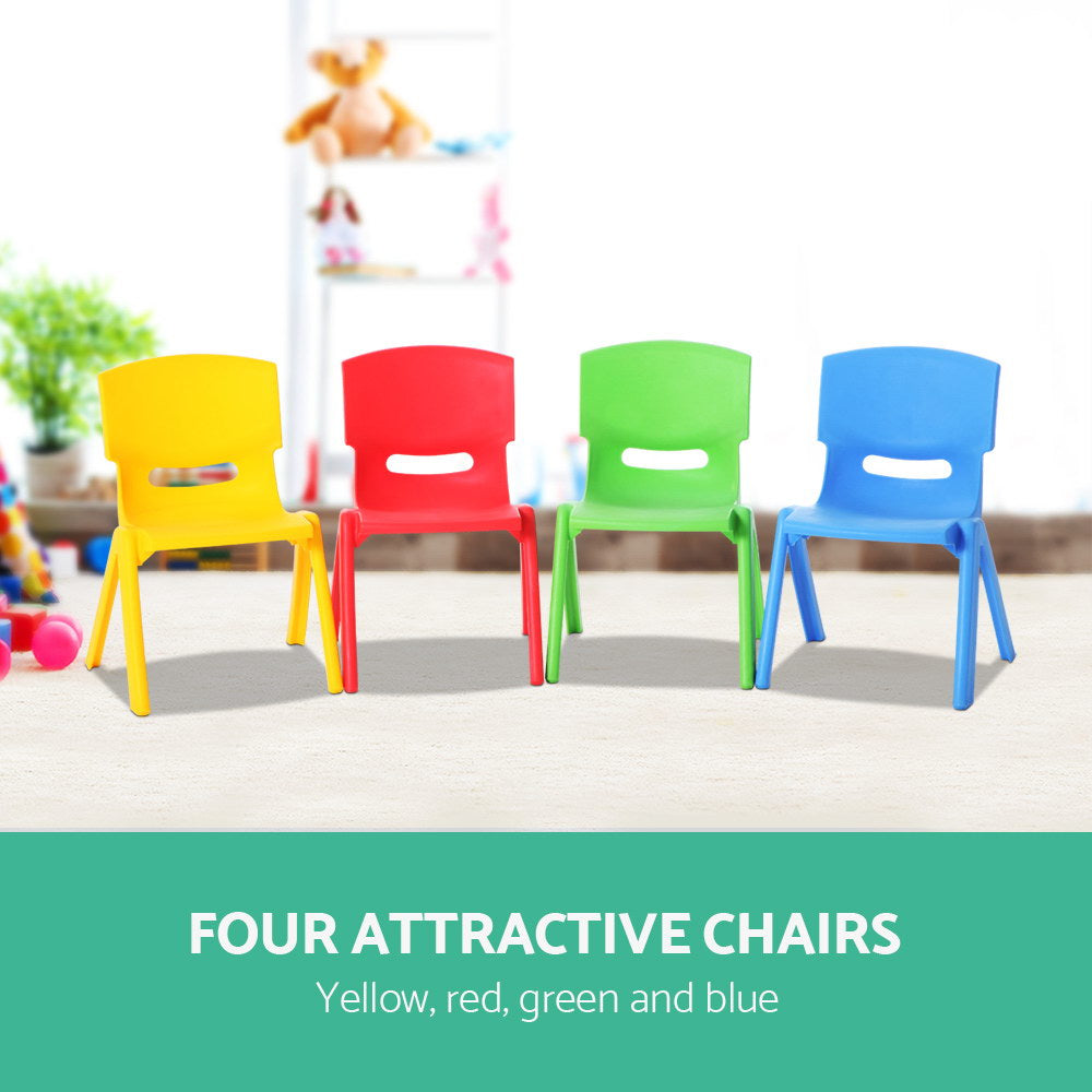 Keezi 4 PC Kids Chair Set