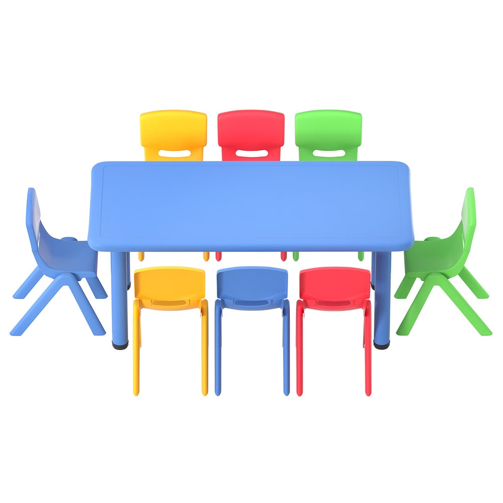 Keezi 9PCS Kids Table and Chairs Set