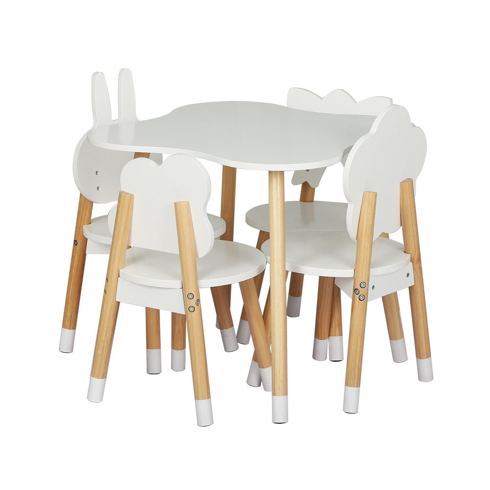 Keezi 5 Piece Kids Table and Chairs Set