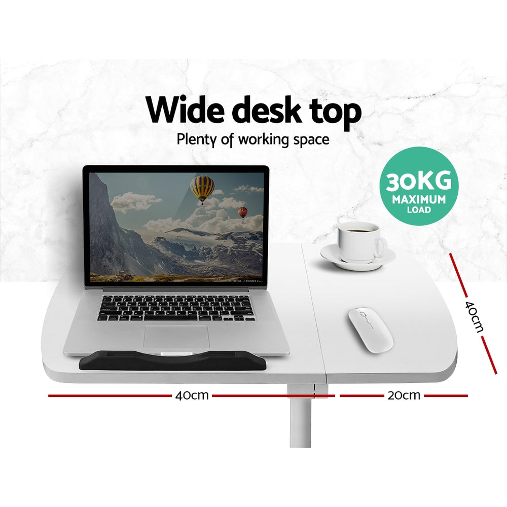 Artiss Laptop Desk Computer Table White