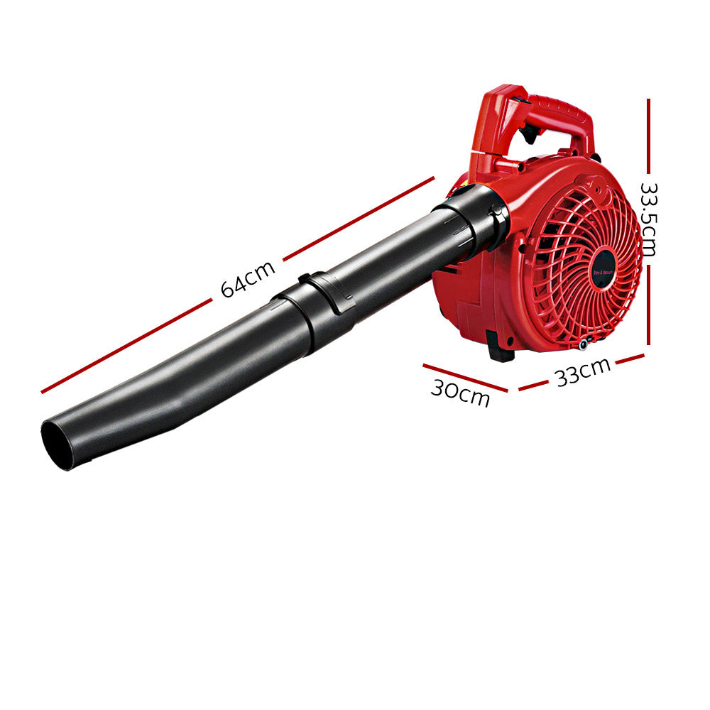 Giantz Petrol Leaf Blower Vacuum Handheld 36CC