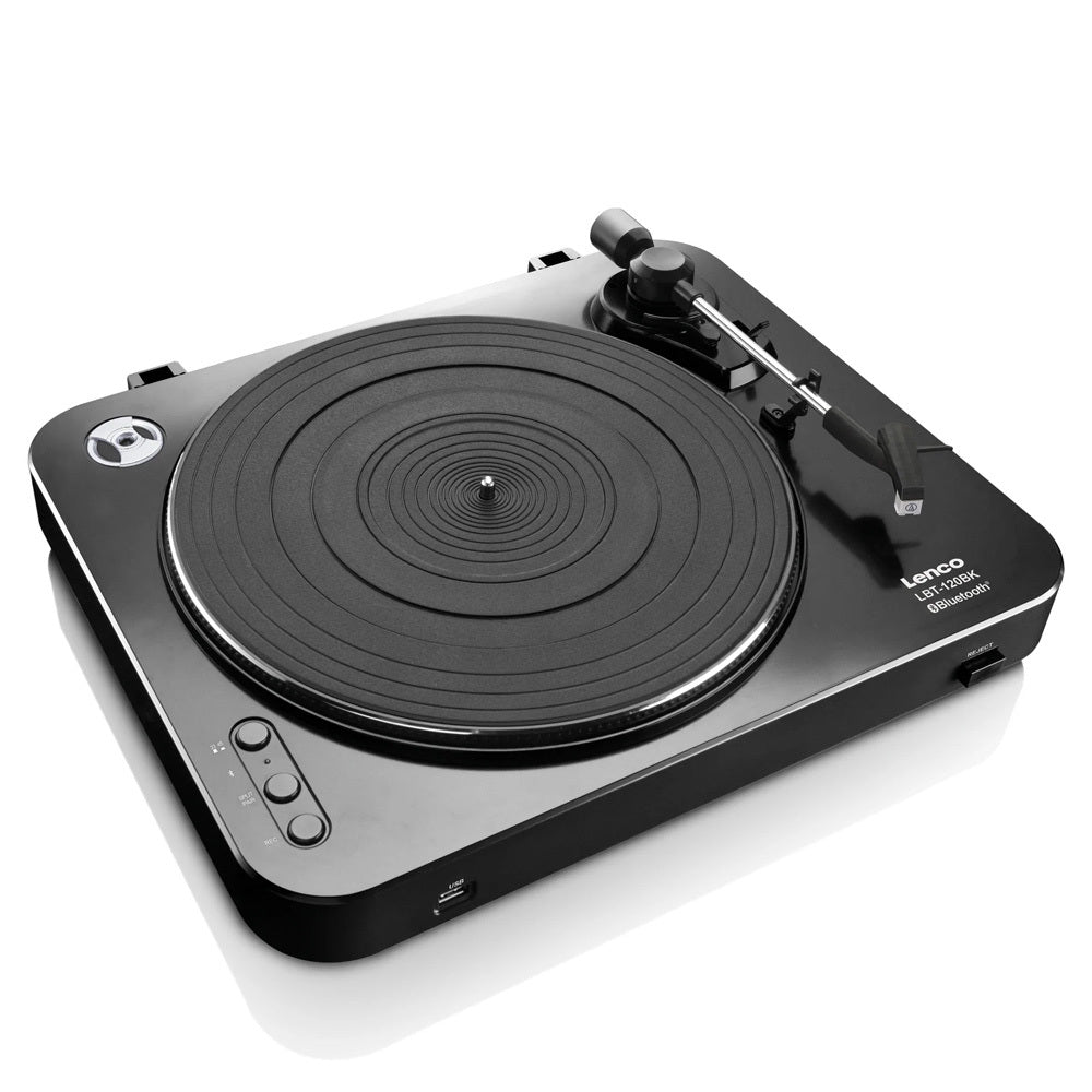 Lenco LBT-120BK Turntable w/ Direct Encoding/Bluetooth - Black