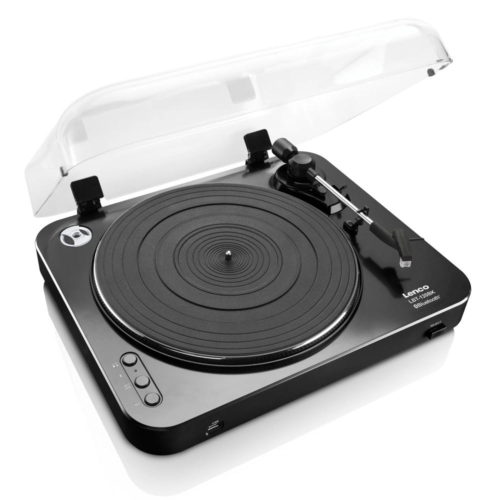 Lenco LBT-120BK Turntable w/ Direct Encoding/Bluetooth - Black