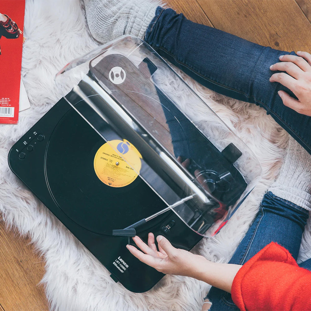 Lenco LBT-120BK Turntable w/ Direct Encoding/Bluetooth - Black