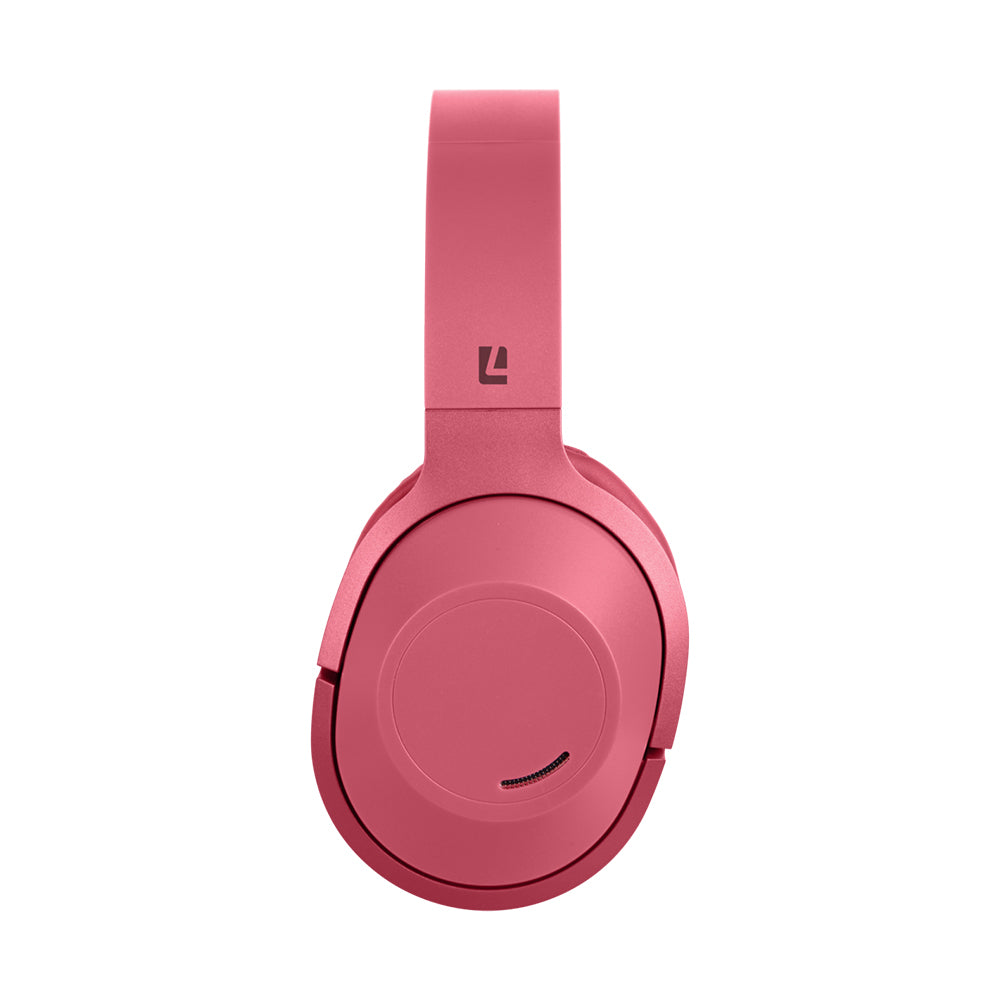 Liquid Ears Wireless Over-Ear Headphones - Red