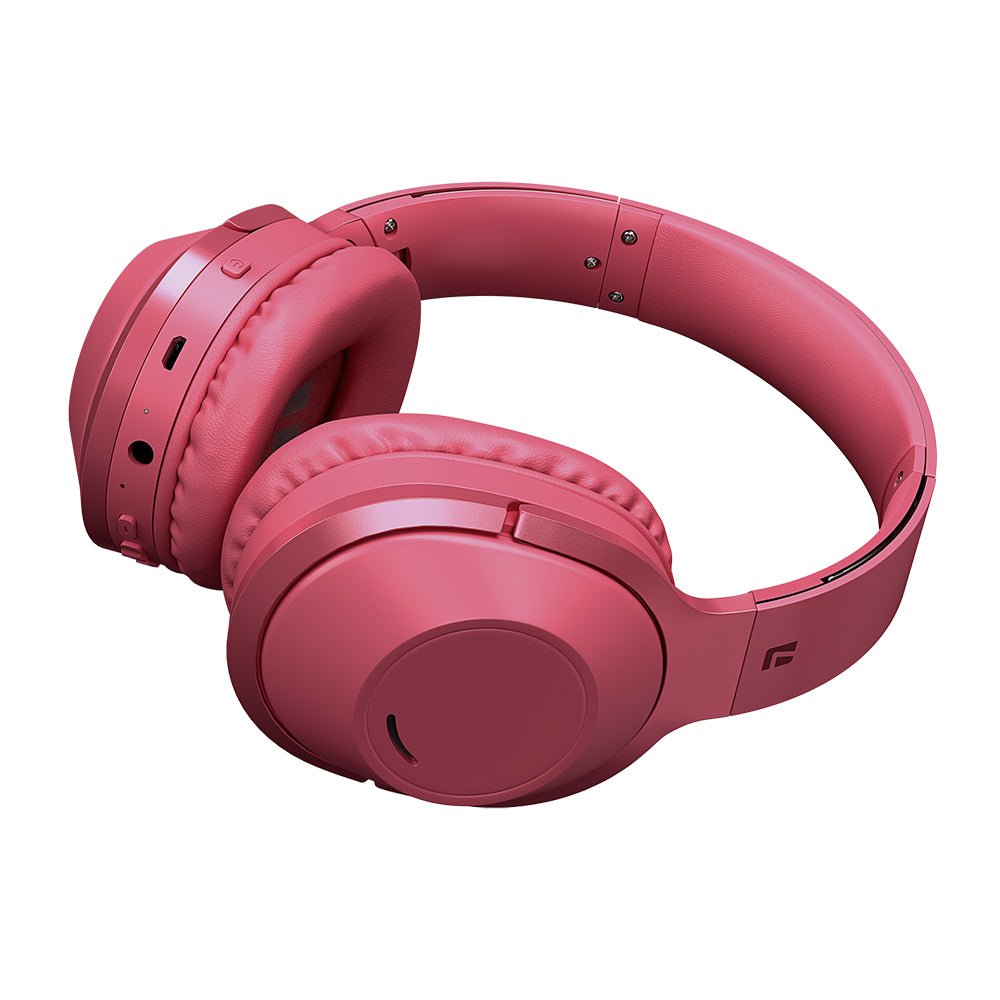 Liquid Ears Wireless Over-Ear Headphones - Red