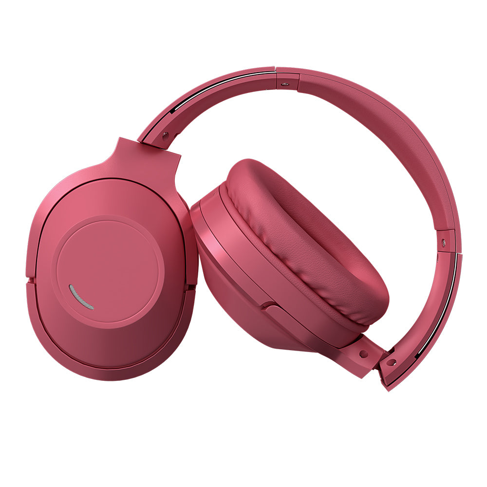 Liquid Ears Wireless Over-Ear Headphones - Red