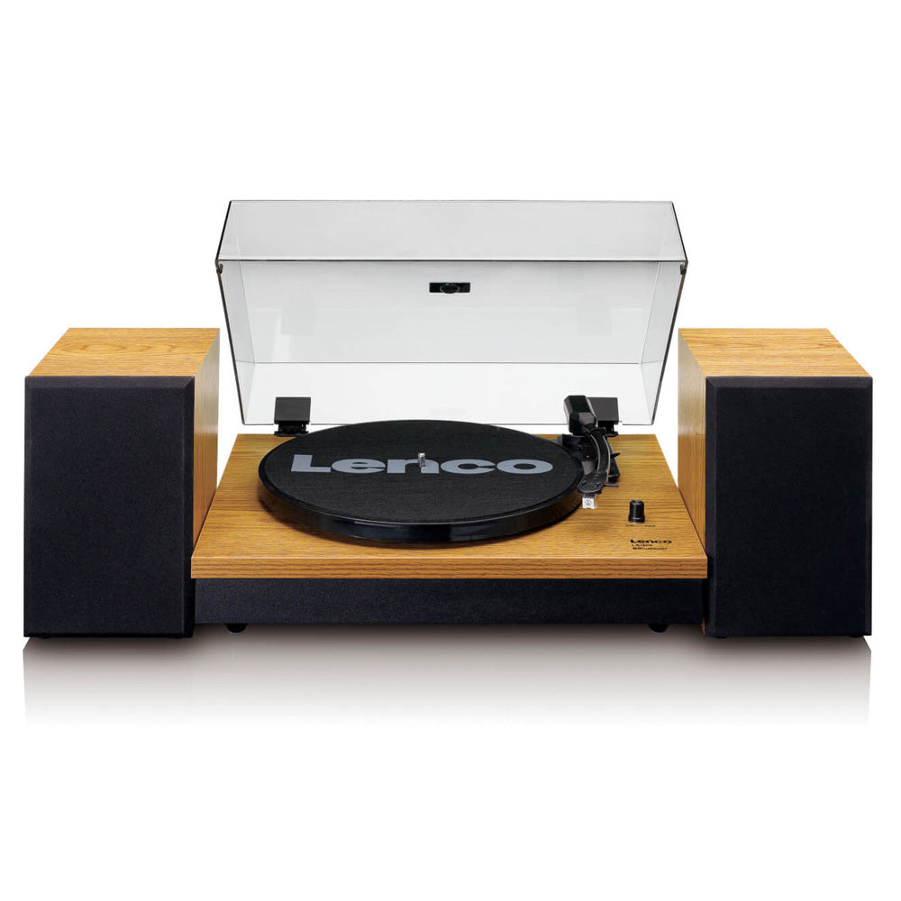 Lenco LS-300 Bluetooth Turntable w/ 2x Speakers - Wood