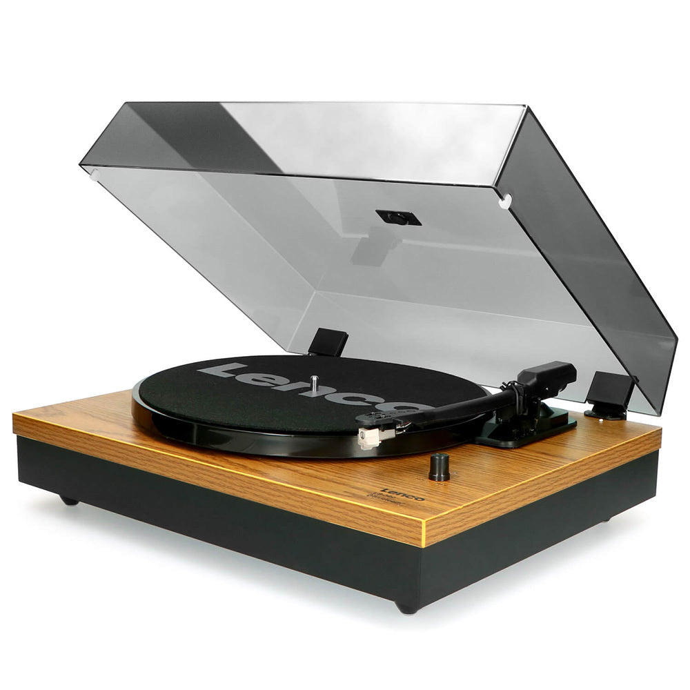 Lenco LS-300 Bluetooth Turntable w/ 2x Speakers - Wood