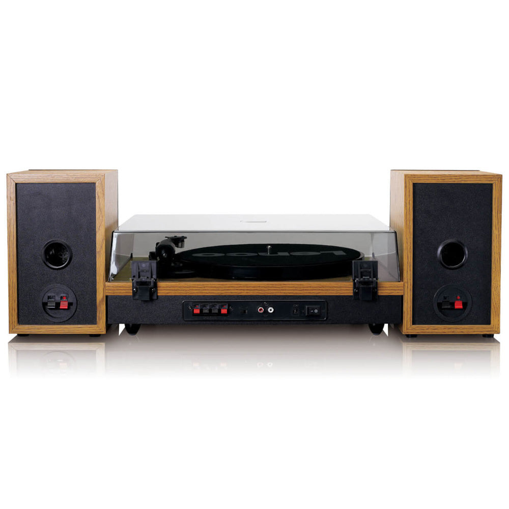 Lenco LS-300 Bluetooth Turntable w/ 2x Speakers - Wood