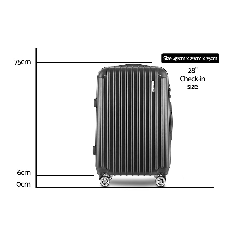 Wanderlite 28 Luggage Black