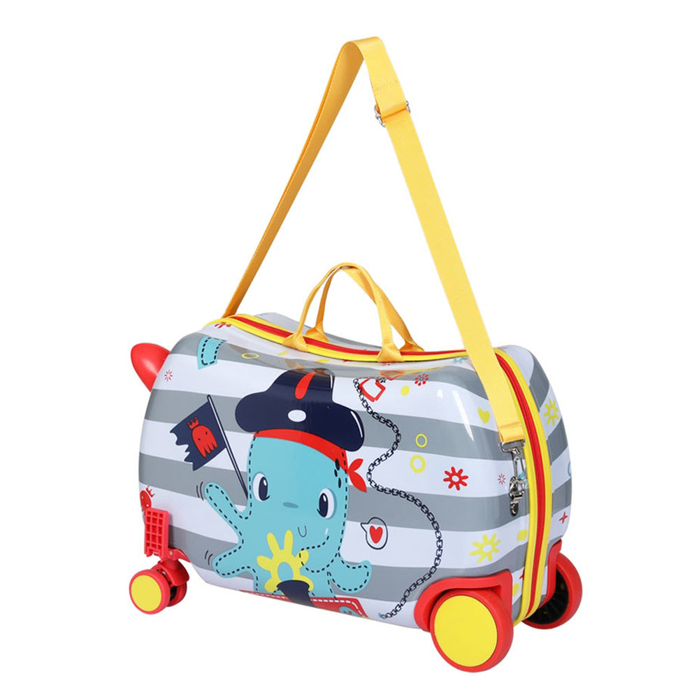 Wanderlite 17 Kids Ride On Luggage Octopus