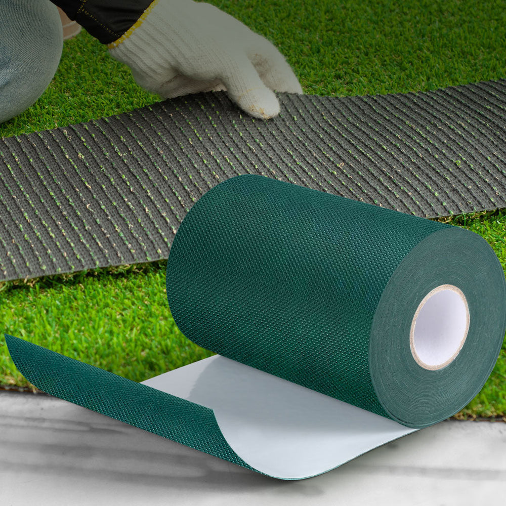 Traderight Group  10-60SQM Artificial Grass Synthetic Turf Plastic Plant Lawn Joining Tape