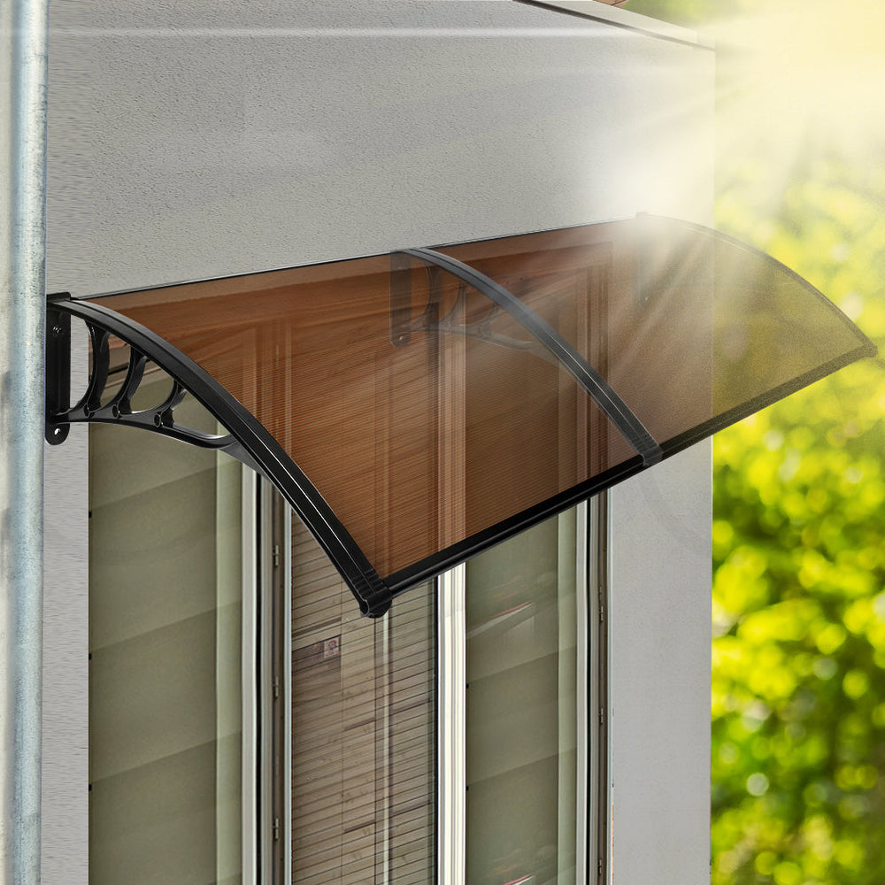 Mountview Window Door Awning Canopy Outdoor Patio Sun Shield Rain Cover 1 X 2.4M