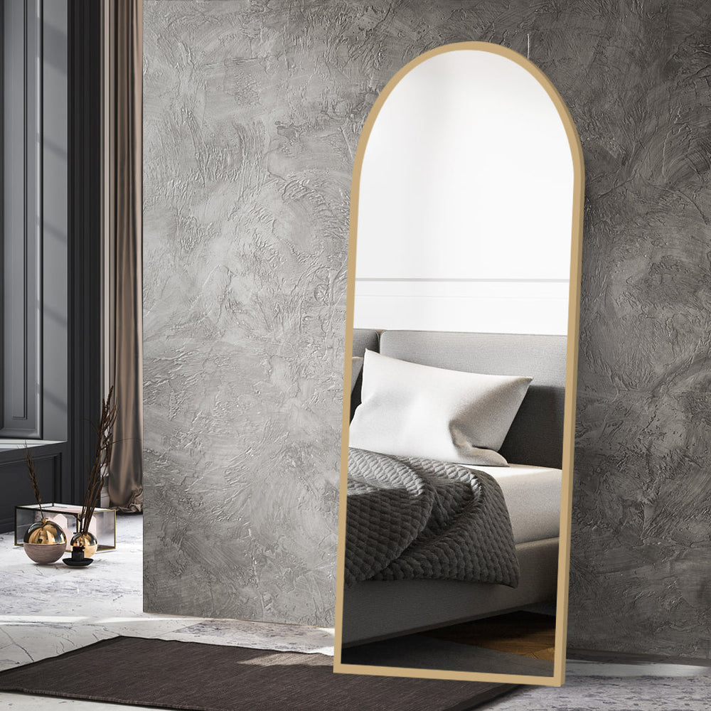 Yezi Floor Mirror Full Length Mirrors Modern Dressing Free Standing Framed 1.8M