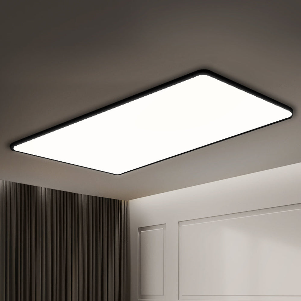 Emitto LED Ceiling Light Ultra-Thin 5CM Morden Simple Lamp Living Room Black 96W