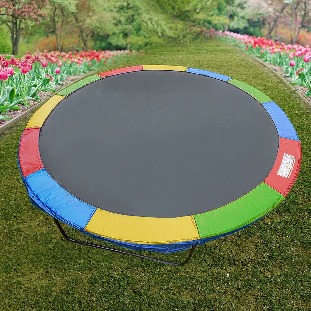 Centra 14 FT Kids Trampoline Pad Replacement Mat Reinforced Outdoor Round Cover