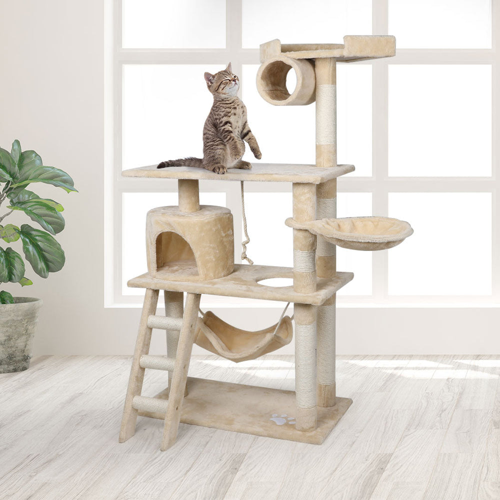 Pawz Cat Tree Scratching Post Gym House Condo Furniture Scratcher Tower 140cm