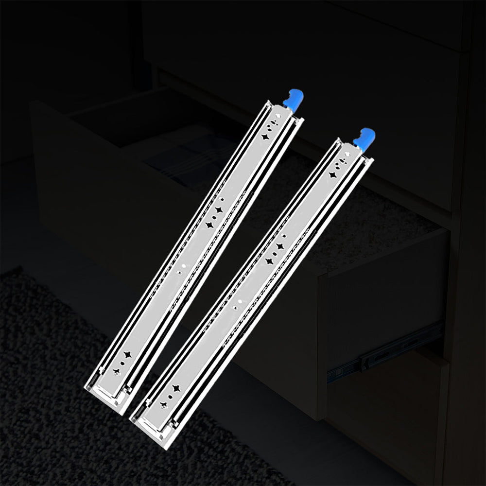 Traderight 150KG Drawer Slides 711MM Full Extension Soft Close Ball Bearing Pair