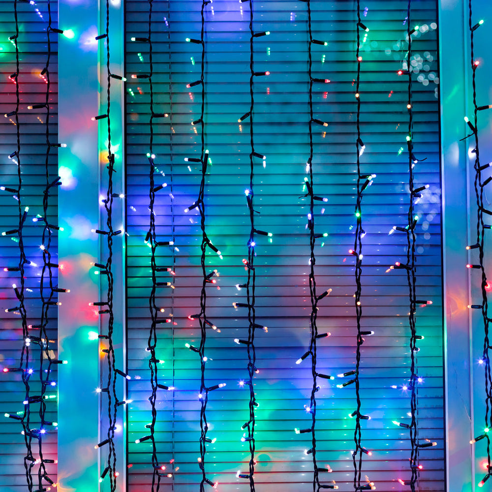 52M 500LED String Solar Powered Fairy Lights Garden Christmas Decor Multi Colour