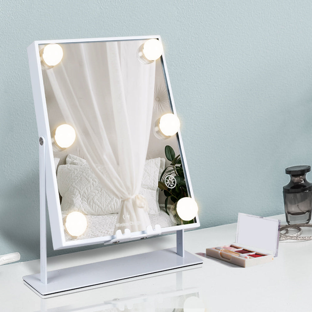 Traderight Group  Vanity Makeup Mirror Light Hollywood Led Bluetooth Dimming Touch 360o Rotate