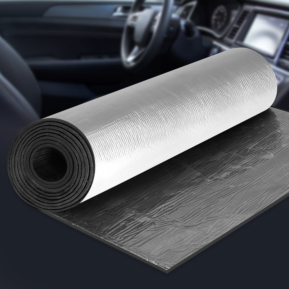 Manan Sound Deadener Foam Insulation Heat Noise Proofing Car Shield Mat Roll 5mm