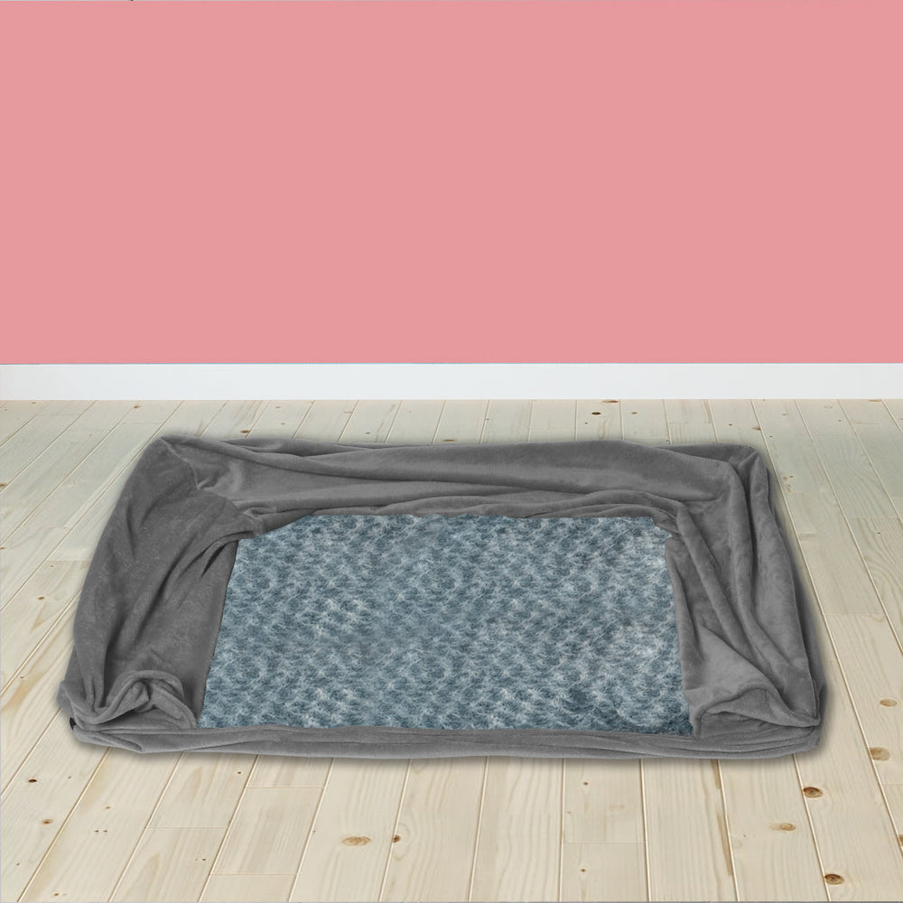 Pawz Pet Dog Bed Sofa Cover Soft Warm Plush Velvet L