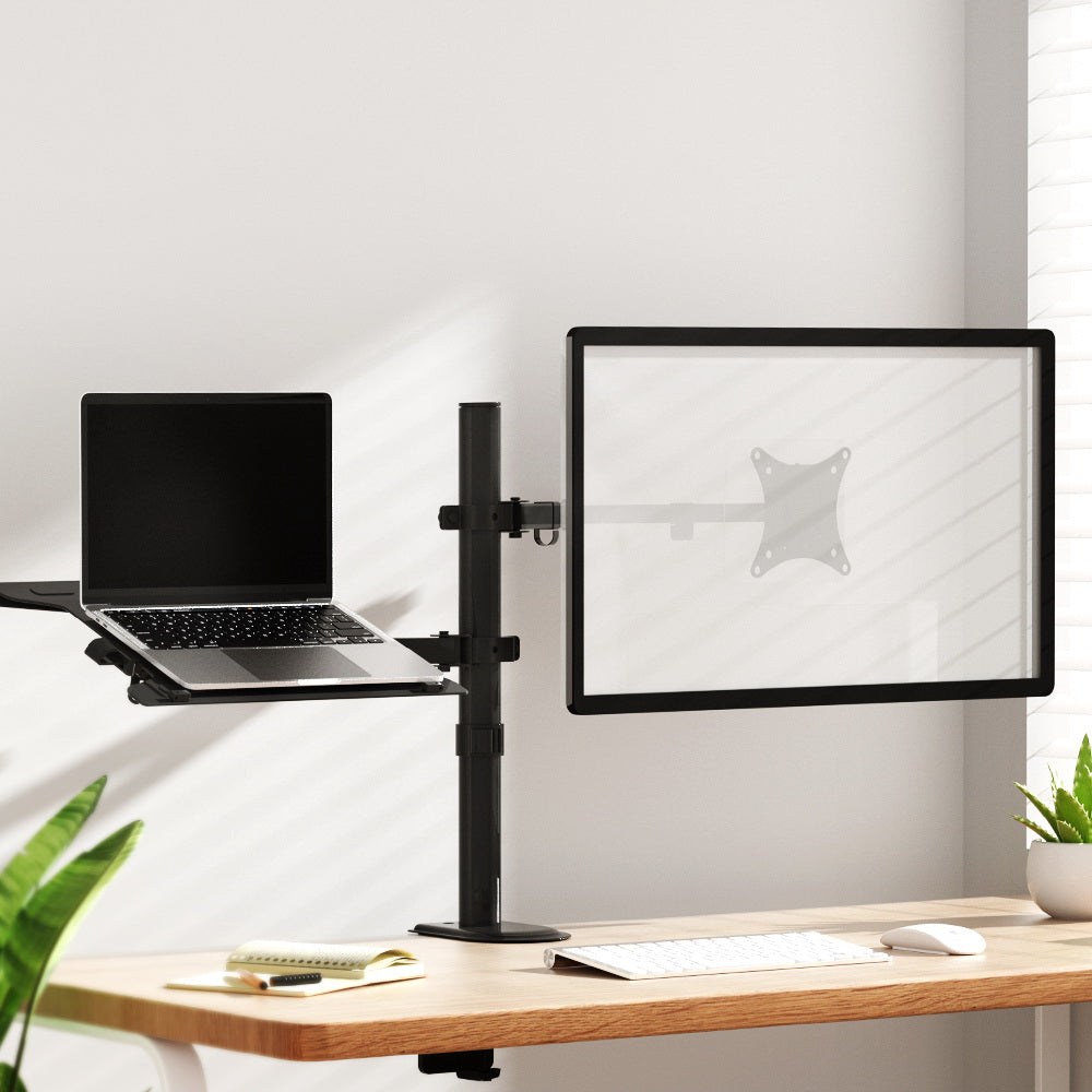 Artiss Monitor Arm Stand Laptop Tray Holder