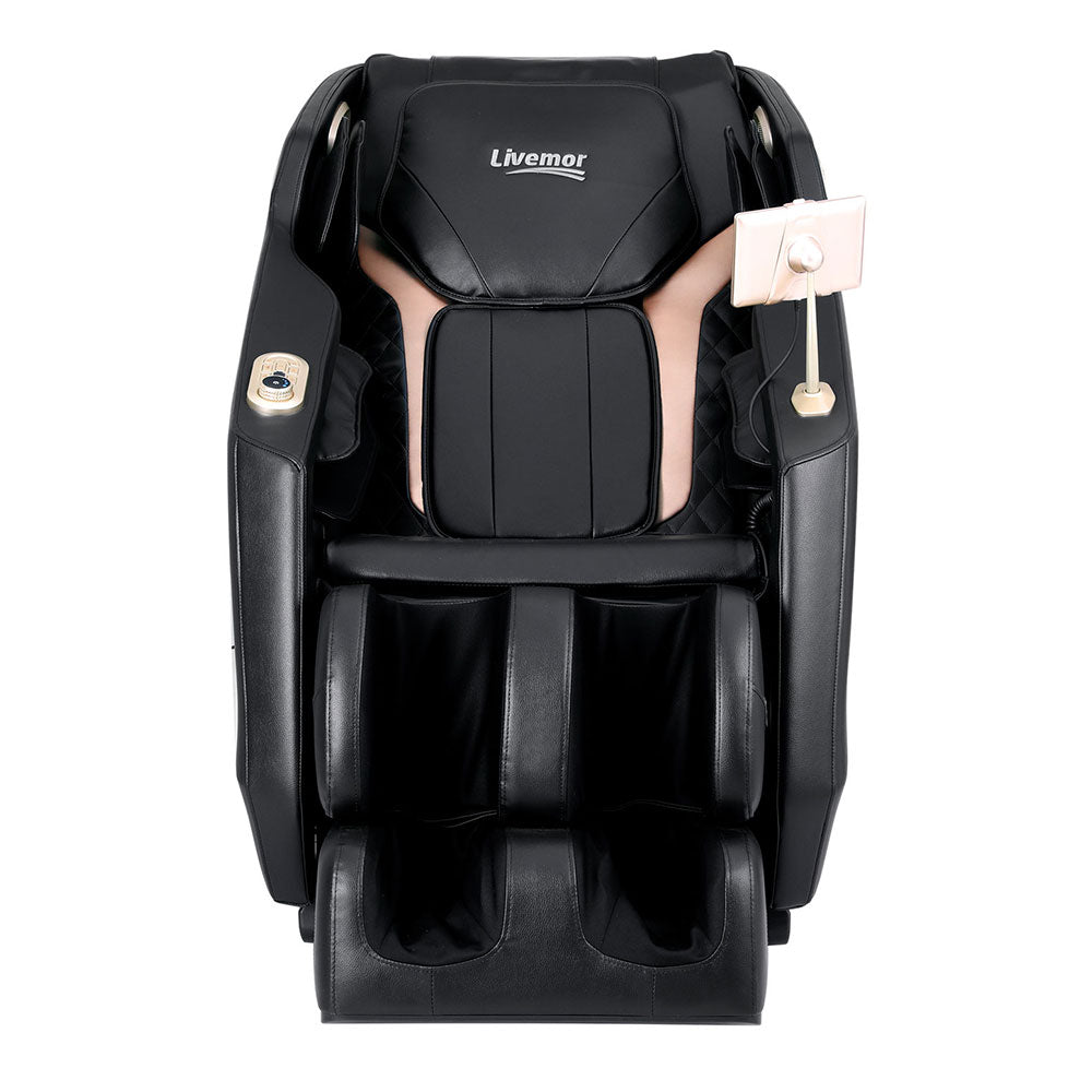 Livemor Baird Recliner Electric Massage Chair Black