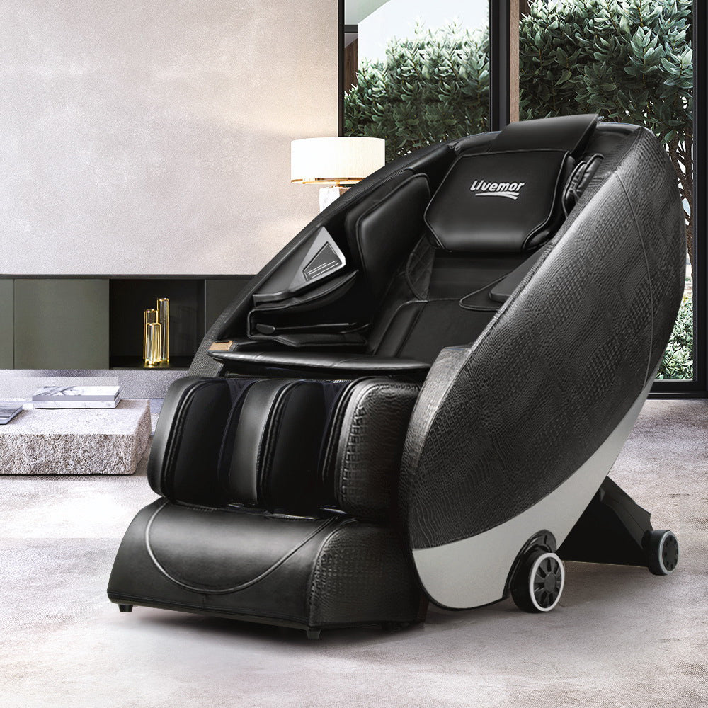Livemor Zero Gravity Electric Massage Chair - Black