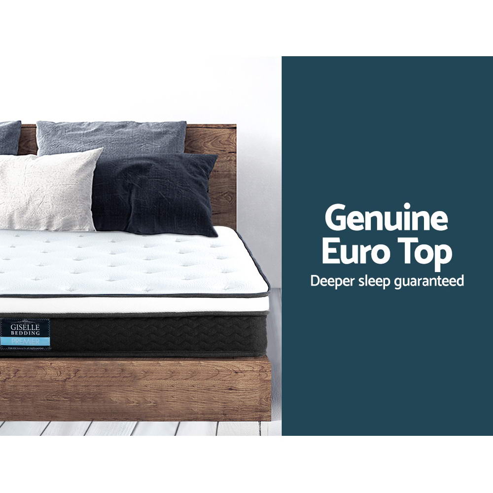 Giselle Euro Top Bonnell Spring Foam Mattress Double