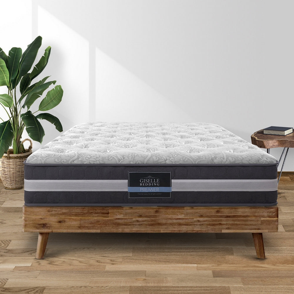 Giselle Bedding 7 Zone Spring Mattress Double