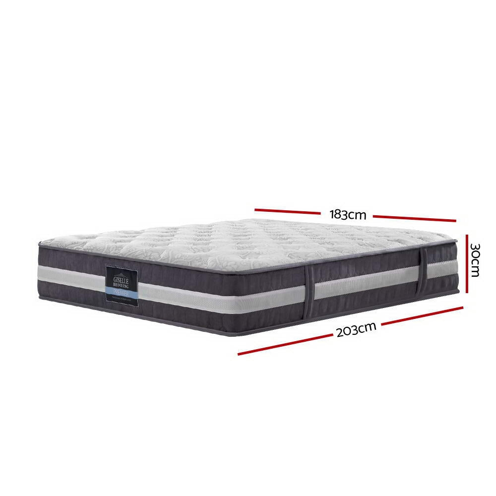 Giselle Bedding 7 Zone Spring Mattress King