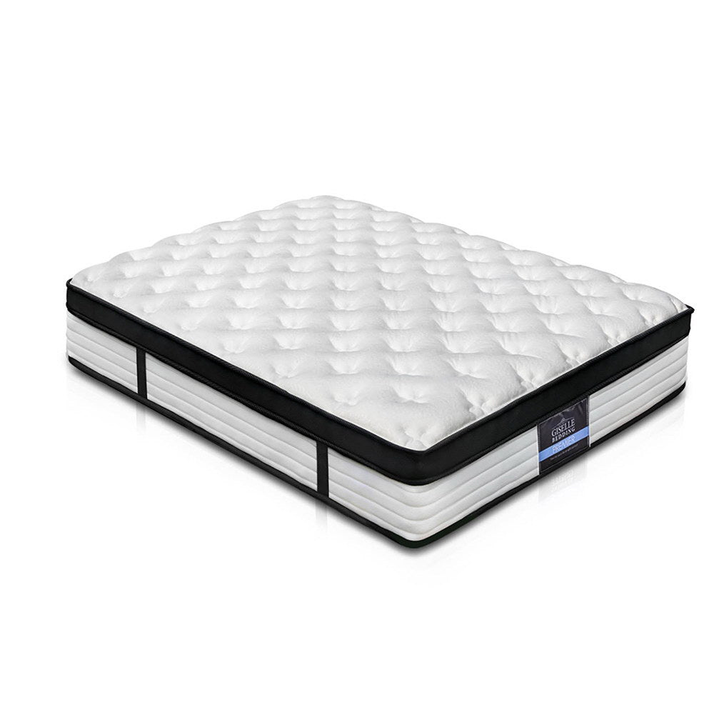 Giselle Euro Top Pocket Spring Foam Mattress 31CM Double