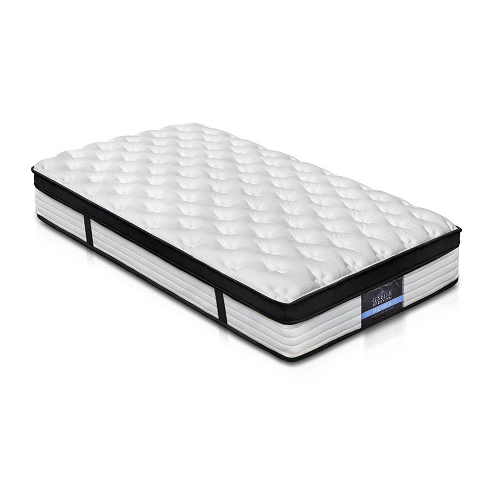 Giselle Euro Top Pocket Spring Foam Mattress 31CM Single