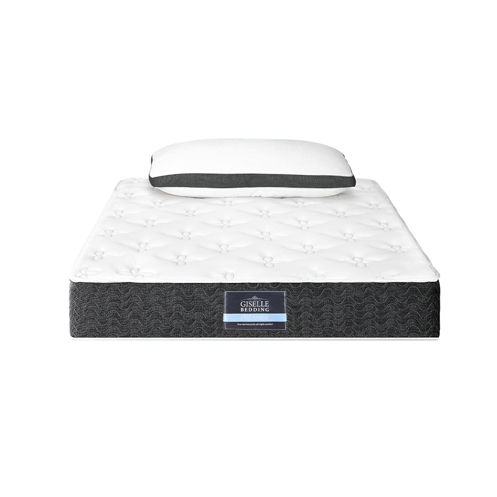 Giselle Pocket Spring Mattress Medium Soft 18cm King Single