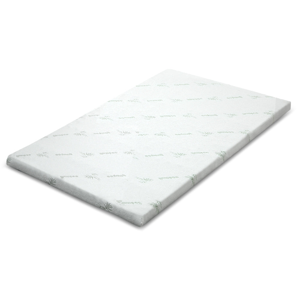 Giselle Cool Gel Memory Foam Mattress Topper 5CM King