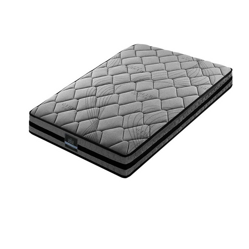 Giselle Bedding Medium Firm Mattress 22cm Single Grey